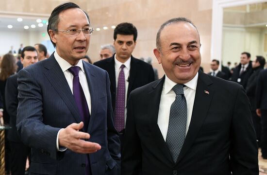 Meeting of foreign ministers of Syria truce guarantor countries