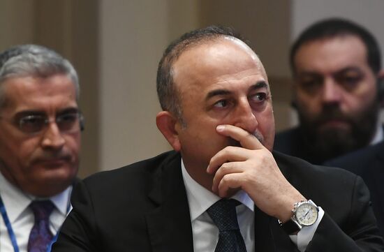 Meeting of foreign ministers of Syria truce guarantor countries