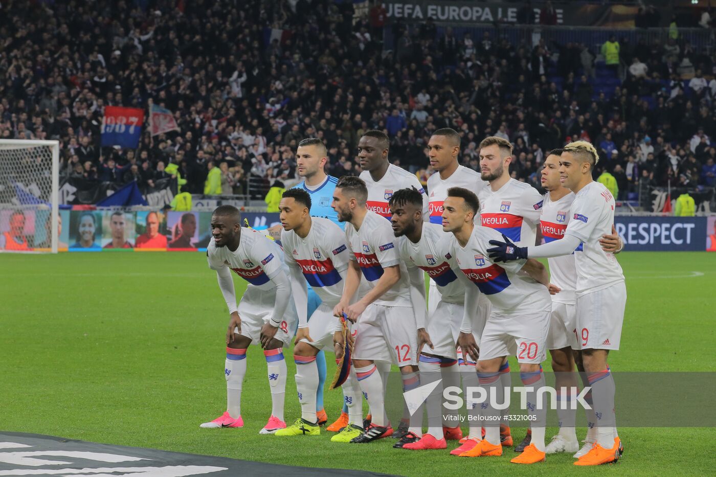 Football. UEFA Europa League. Lyon vs. CSKA