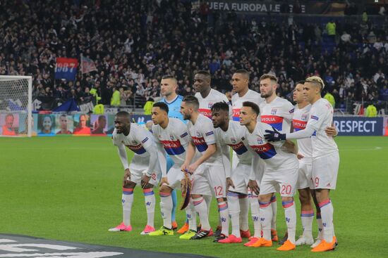 Football. UEFA Europa League. Lyon vs. CSKA