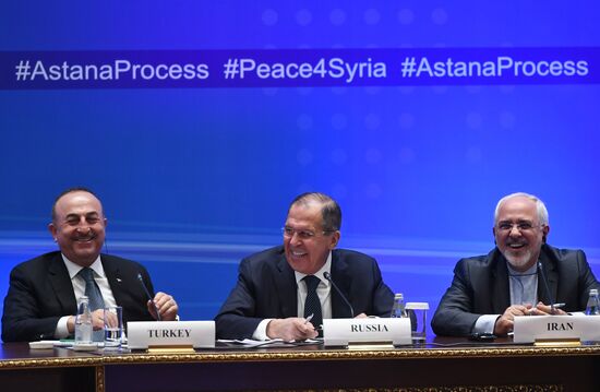 Meeting of foreign ministers of Syria truce guarantor countries