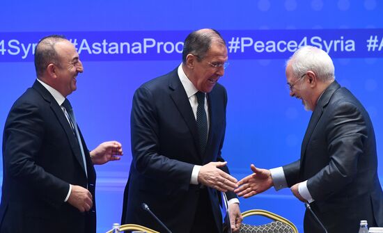 Meeting of foreign ministers of Syria truce guarantor countries