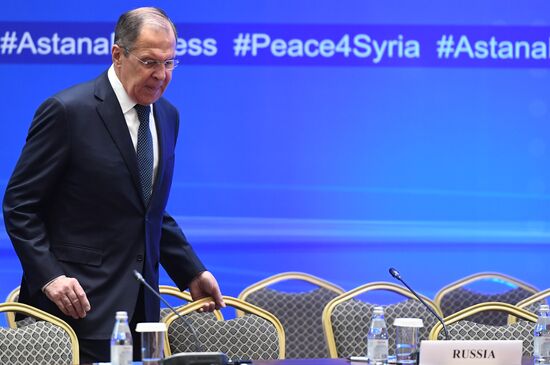 Meeting of foreign ministers of Syria truce guarantor countries