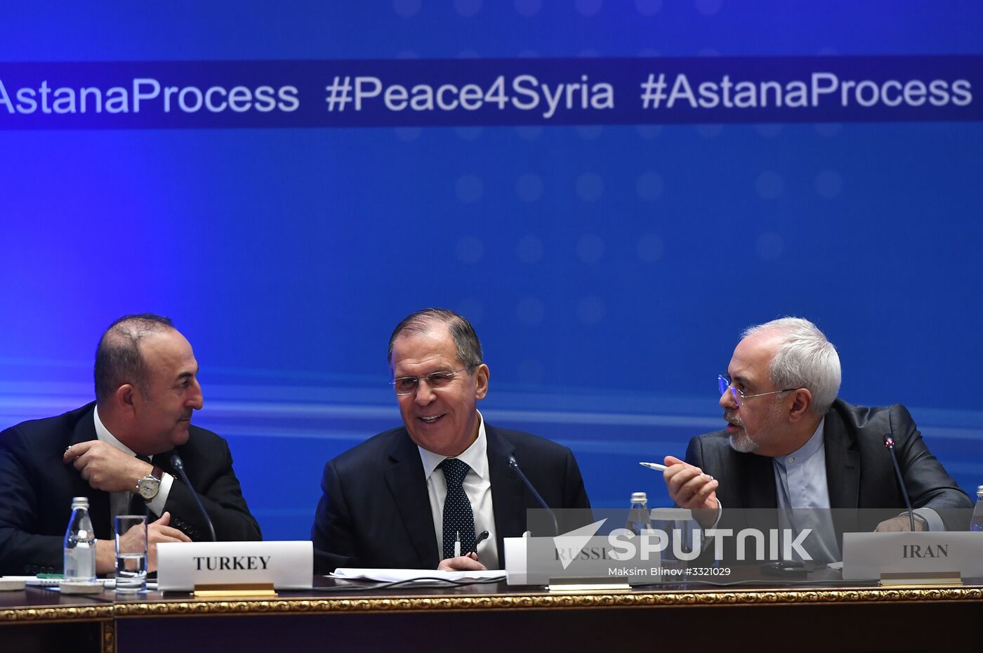 Meeting of foreign ministers of Syria truce guarantor countries