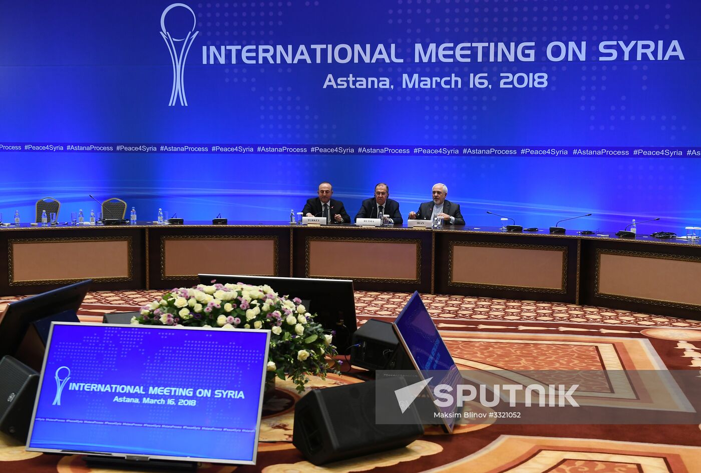 Meeting of foreign ministers of Syria truce guarantor countries