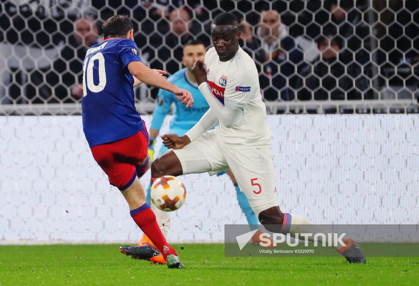 Football. UEFA Europa League. Lyon vs. CSKA