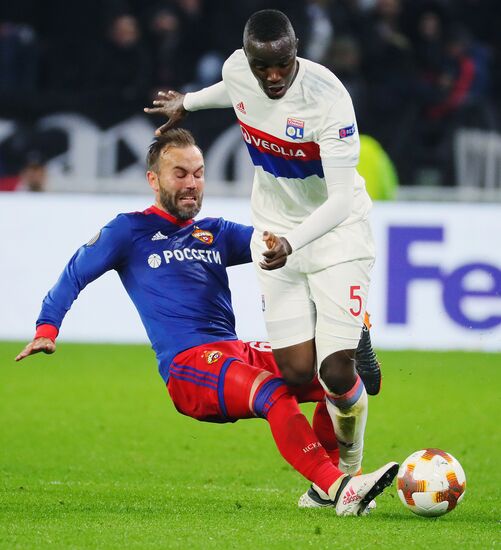 Football. UEFA Europa League. Lyon vs. CSKA
