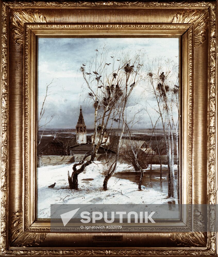 The Rooks Have Come Back by Alexei Savrasov
