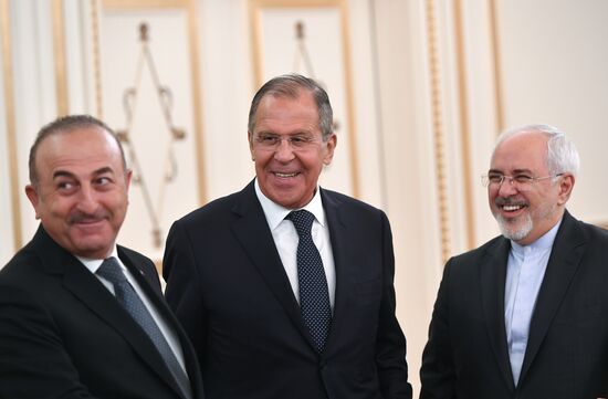 Meeting of foreign ministers of Syria truce guarantor countries