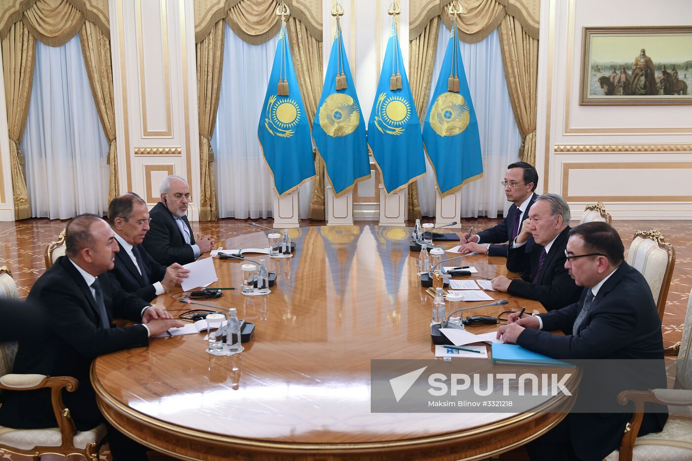 Meeting of foreign ministers of Syria truce guarantor countries