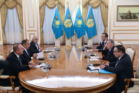 Meeting of foreign ministers of Syria truce guarantor countries