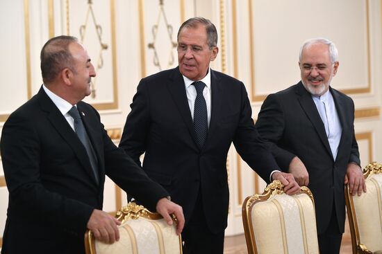 Meeting of foreign ministers of Syria truce guarantor countries