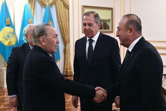 Meeting of foreign ministers of Syria truce guarantor countries