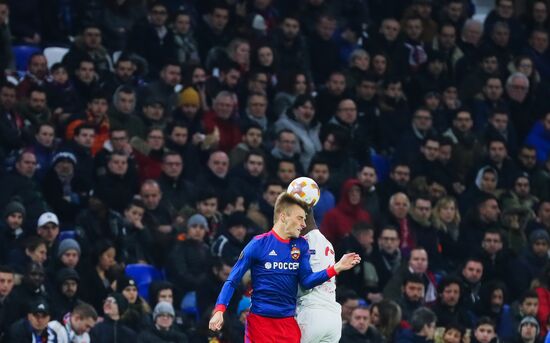 Football. UEFA Europa League. Lyon vs. CSKA