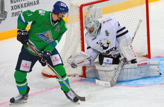 Ice hockey. KHL. Salavat Yulaev vs. Traktor