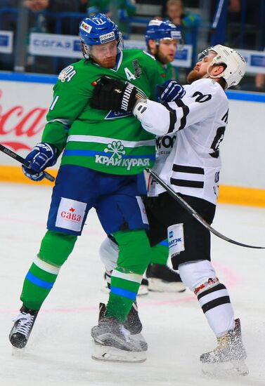 Ice hockey. KHL. Salavat Yulaev vs. Traktor