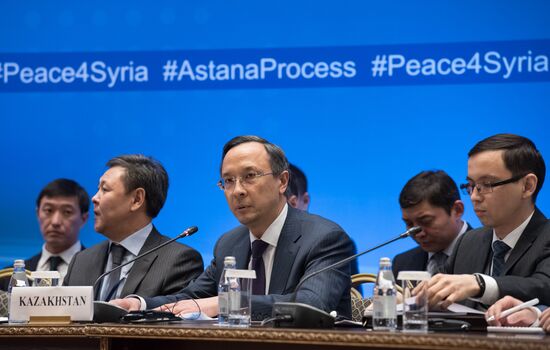 Meeting of foreign ministers of Syria truce guarantor countries