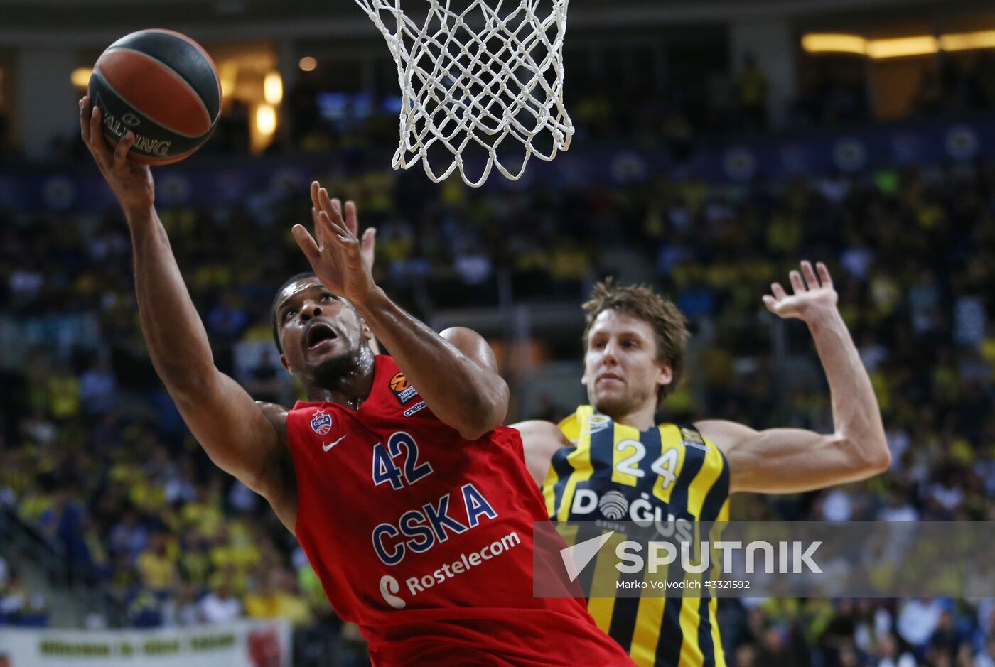 Basketball. Euroleague. Fenerbahce vs. CSKA