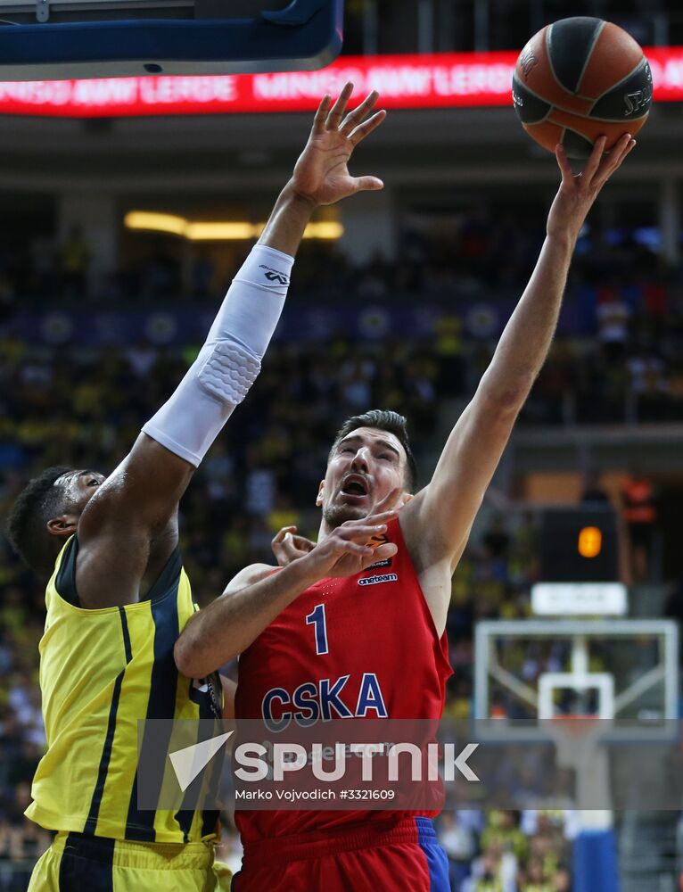Basketball. Euroleague. Fenerbahce vs. CSKA