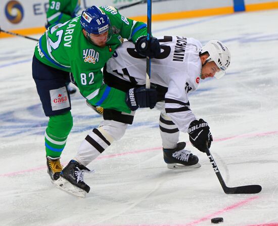 Ice hockey. KHL. Salavat Yulaev vs. Traktor