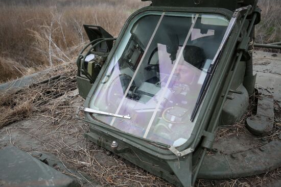 Airborne troops hold drill in Krasnodar Territory