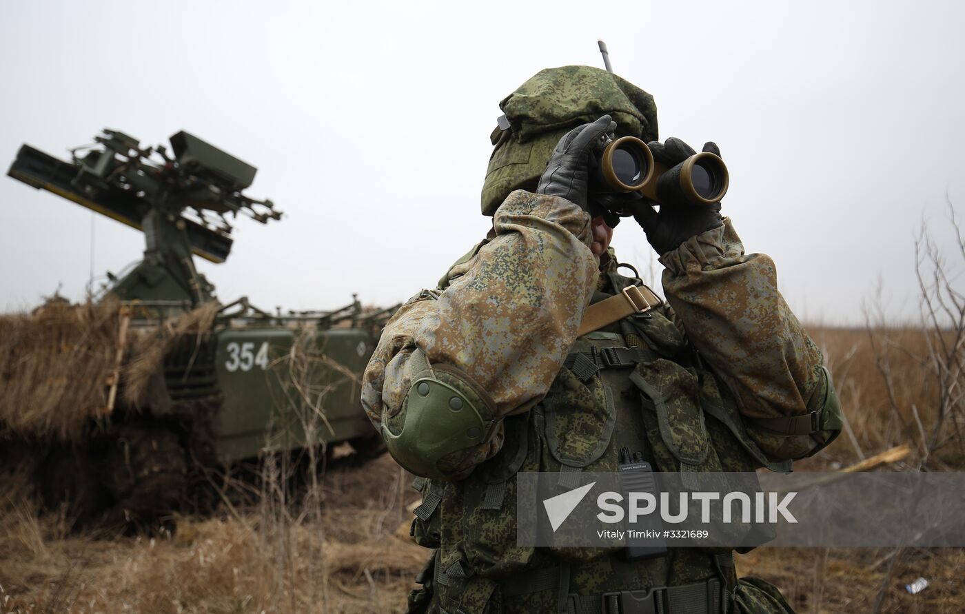 Airborne troops hold drill in Krasnodar Territory