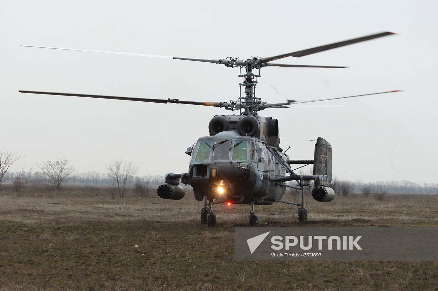 Airborne troops hold drill in Krasnodar Territory