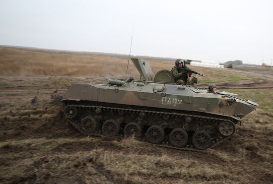 Airborne troops hold drill in Krasnodar Territory