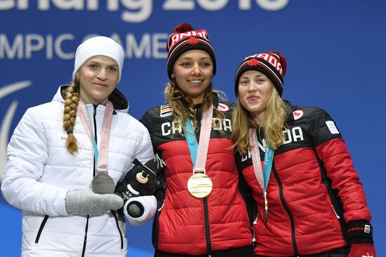 2018 Winter Paralympics. Medal ceremony. Day eight