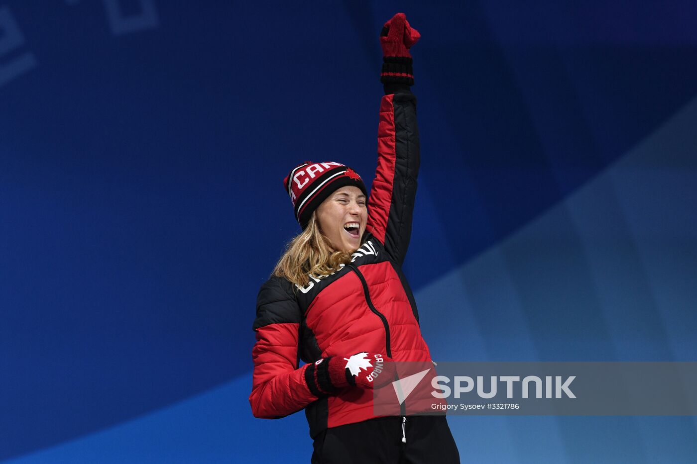 2018 Winter Paralympics. Medal ceremony. Day eight