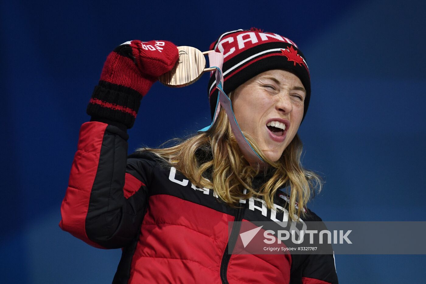 2018 Winter Paralympics. Medal ceremony. Day eight