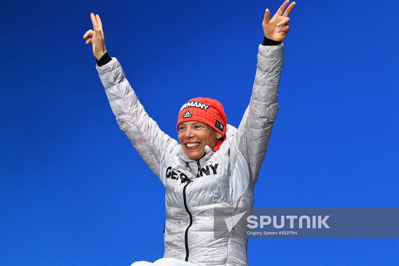 2018 Winter Paralympics. Medal ceremony. Day eight