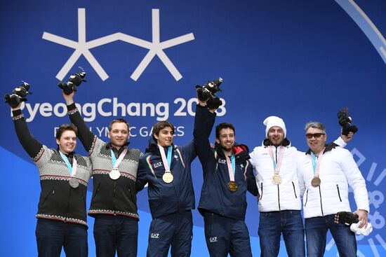 2018 Winter Paralympics. Medal ceremony. Day eight