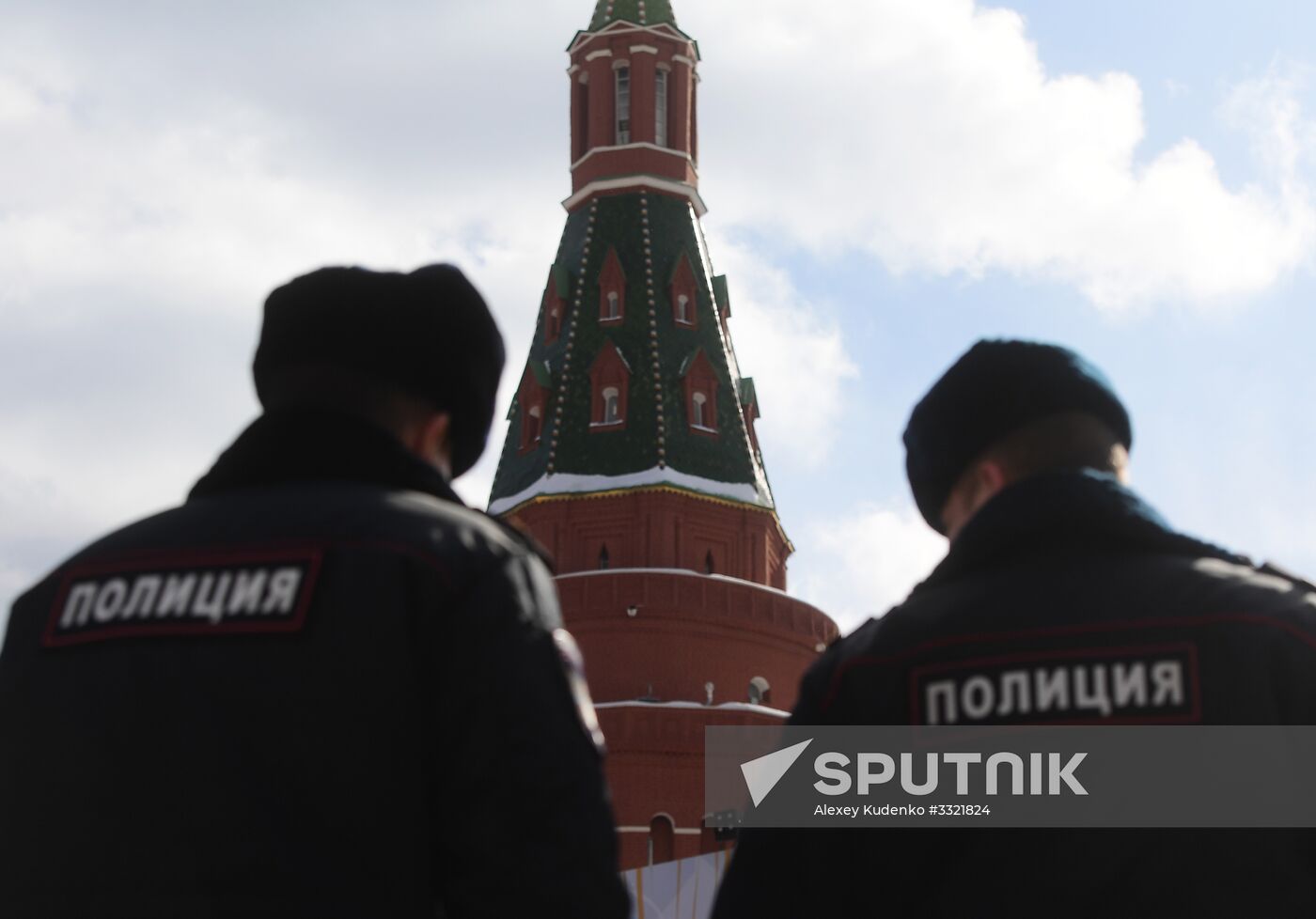 Security measures in Moscow