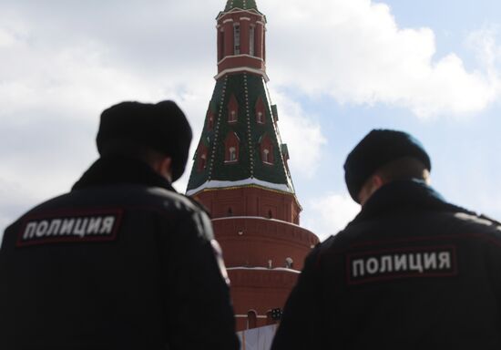 Security measures in Moscow