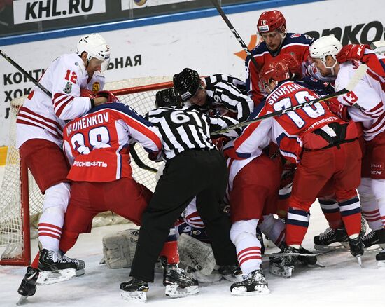 Ice hockey. KHL. CSKA vs. Jokerit