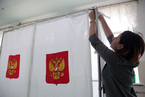Polling stations prepare for elections in Stavropol Territory