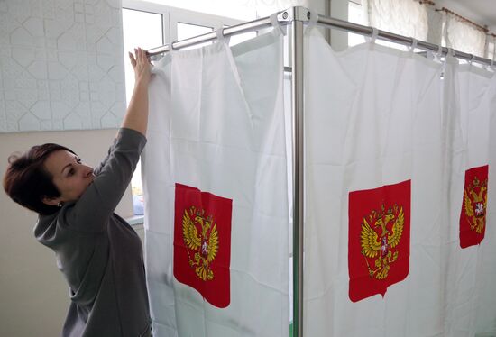 Polling stations prepare for elections in Stavropol Territory