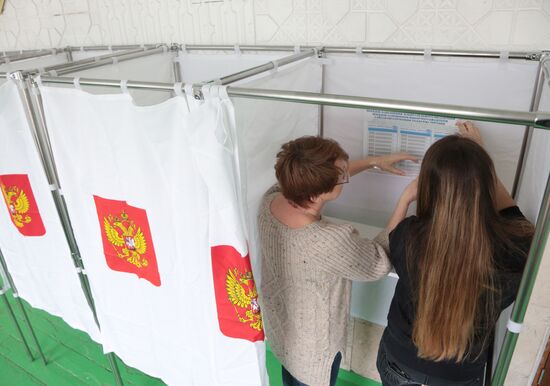 Polling stations prepare for elections in Stavropol Territory