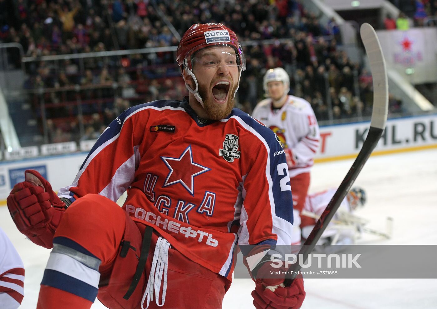 Ice hockey. KHL. CSKA vs. Jokerit