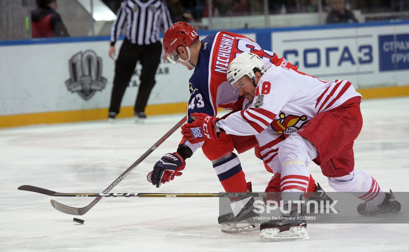 Ice hockey. KHL. CSKA vs. Jokerit