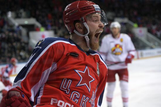 Ice hockey. KHL. CSKA vs. Jokerit