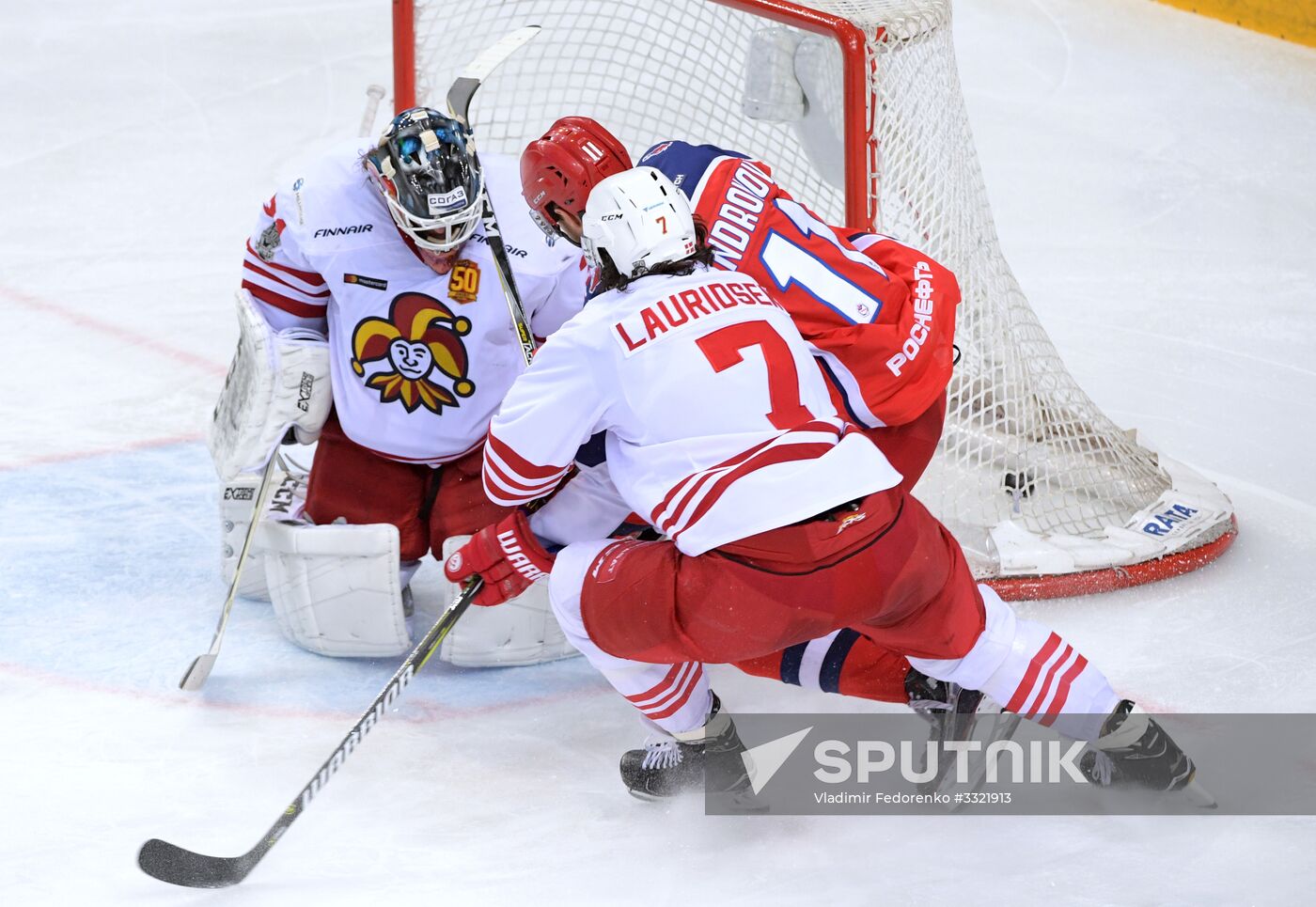 Ice hockey. KHL. CSKA vs. Jokerit