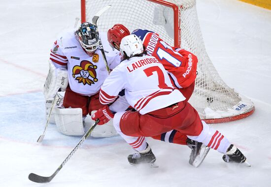 Ice hockey. KHL. CSKA vs. Jokerit