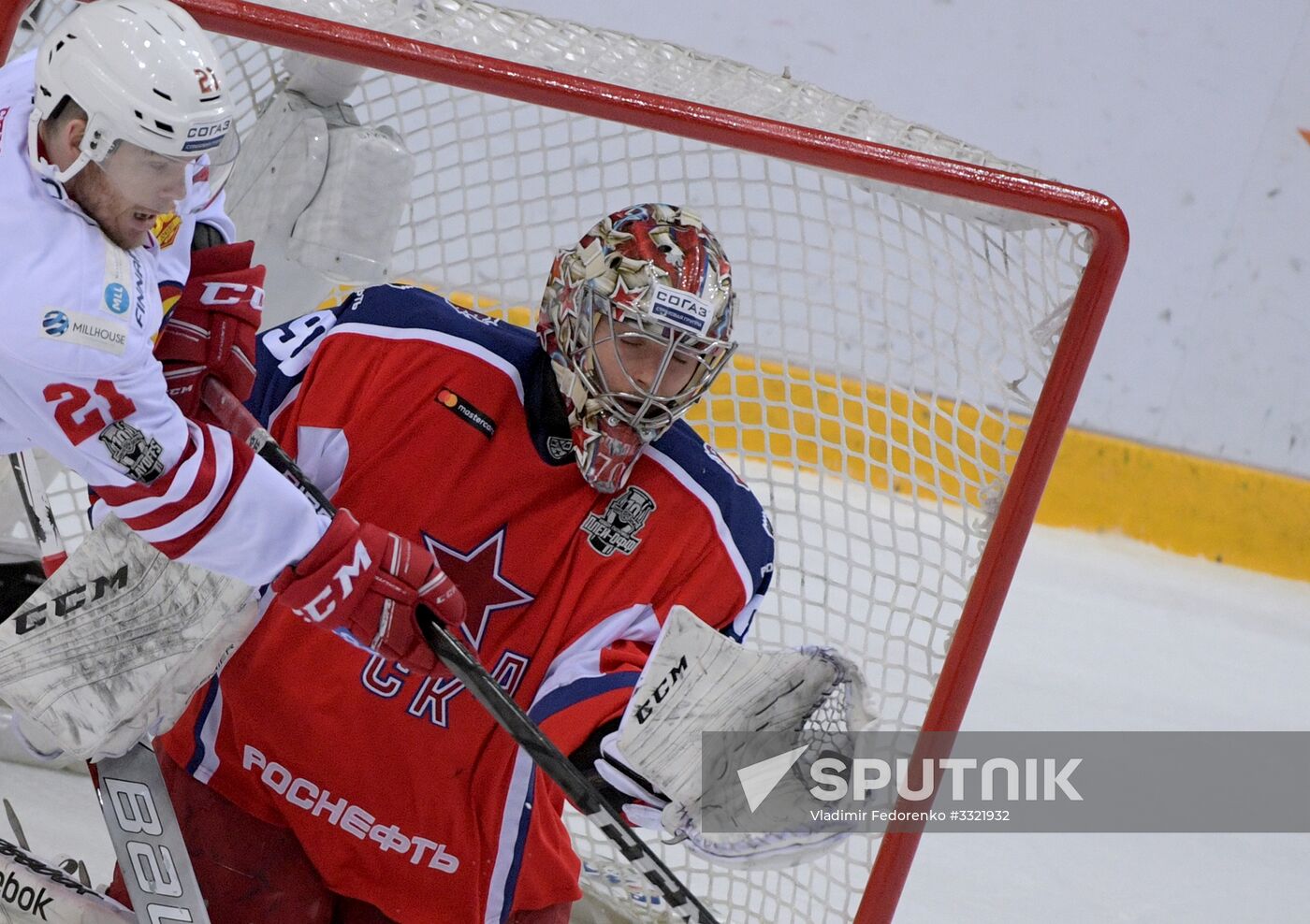 Ice hockey. KHL. CSKA vs. Jokerit