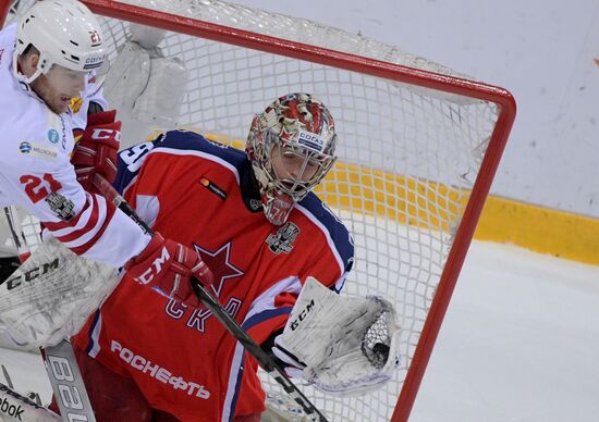 Ice hockey. KHL. CSKA vs. Jokerit