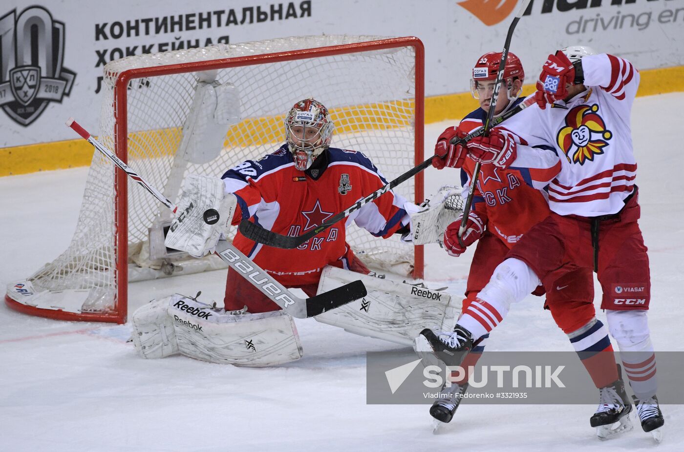 Ice hockey. KHL. CSKA vs. Jokerit