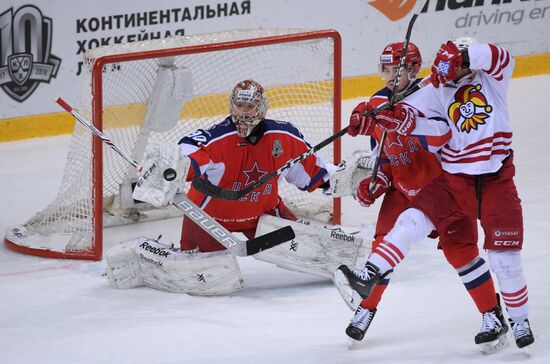 Ice hockey. KHL. CSKA vs. Jokerit