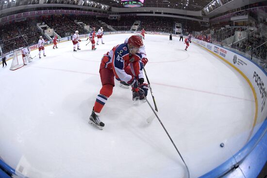 Ice hockey. KHL. CSKA vs. Jokerit