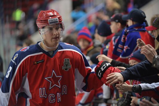 Ice hockey. KHL. CSKA vs. Jokerit